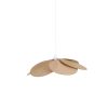 Luminaires Fabrique De Styles | Suspension En Coton D73Cm Taupe - Evasion