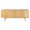 Meubles Fabrique De Styles Buffets Et Vitrines | Buffet 4 Portes En Chene Naturel L200Cm - Sublime