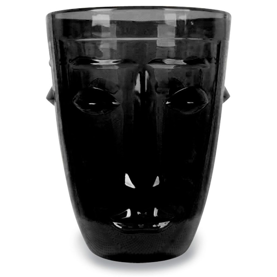 Arts De La Table Fabrique De Styles Verres A Eau Et Gobelets | Verre Gobelet Visage Noir