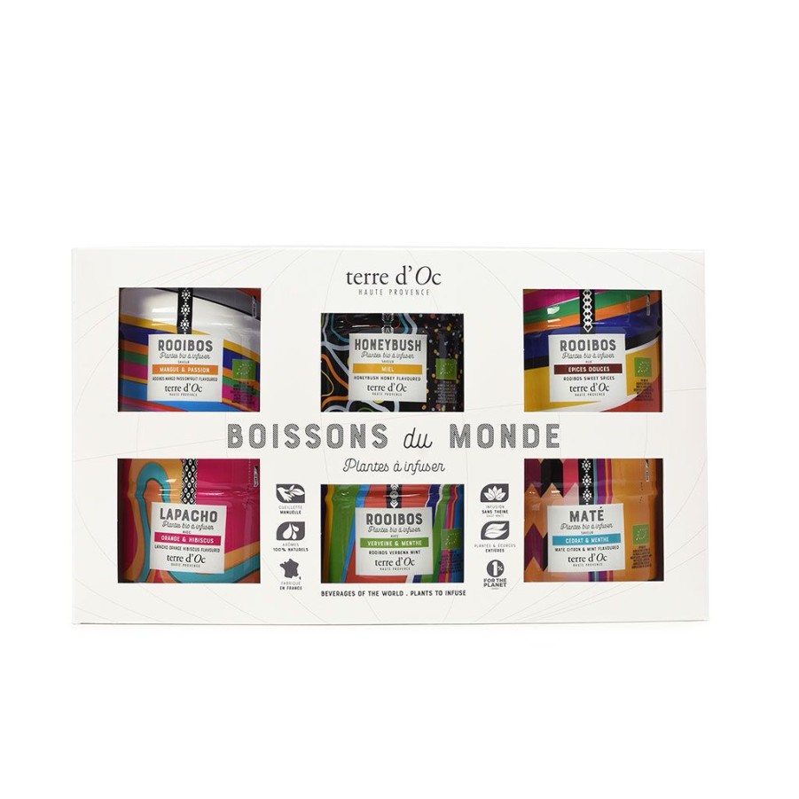 Epicerie Fabrique De Styles Cafes&Thes Et Infusions | Coffret The 6 Boissons Du Monde 280G