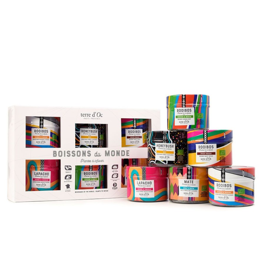 Epicerie Fabrique De Styles Cafes&Thes Et Infusions | Coffret The 6 Boissons Du Monde 280G