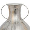 Deco Fabrique De Styles Vases Et Soliflores | Vase En Fer Beige Dore D32Xh58Cm - Amphore