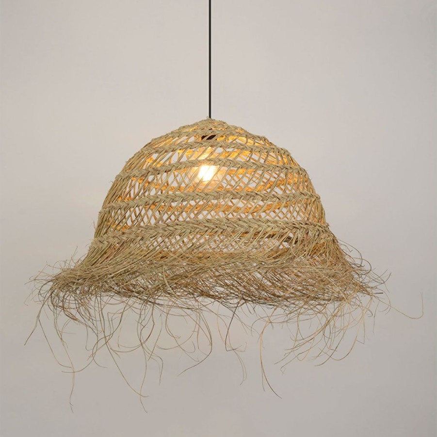 Luminaires Fabrique De Styles | Suspension En Alfa D52Cm Naturel - Majorelle