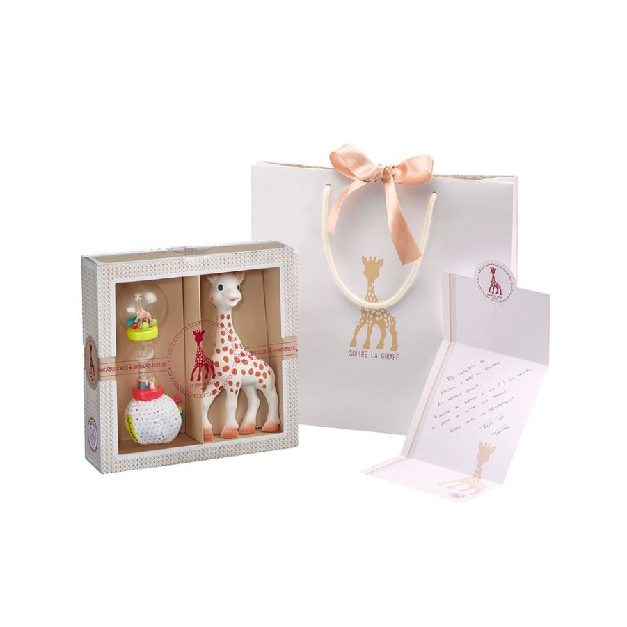 Coin Des Petits Fabrique De Styles | Coffret Sophie La Girafe - Maracas