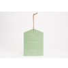 Deco Fabrique De Styles Deco A Suspendre Et Adhesive | Plaque A La Campagne Vert