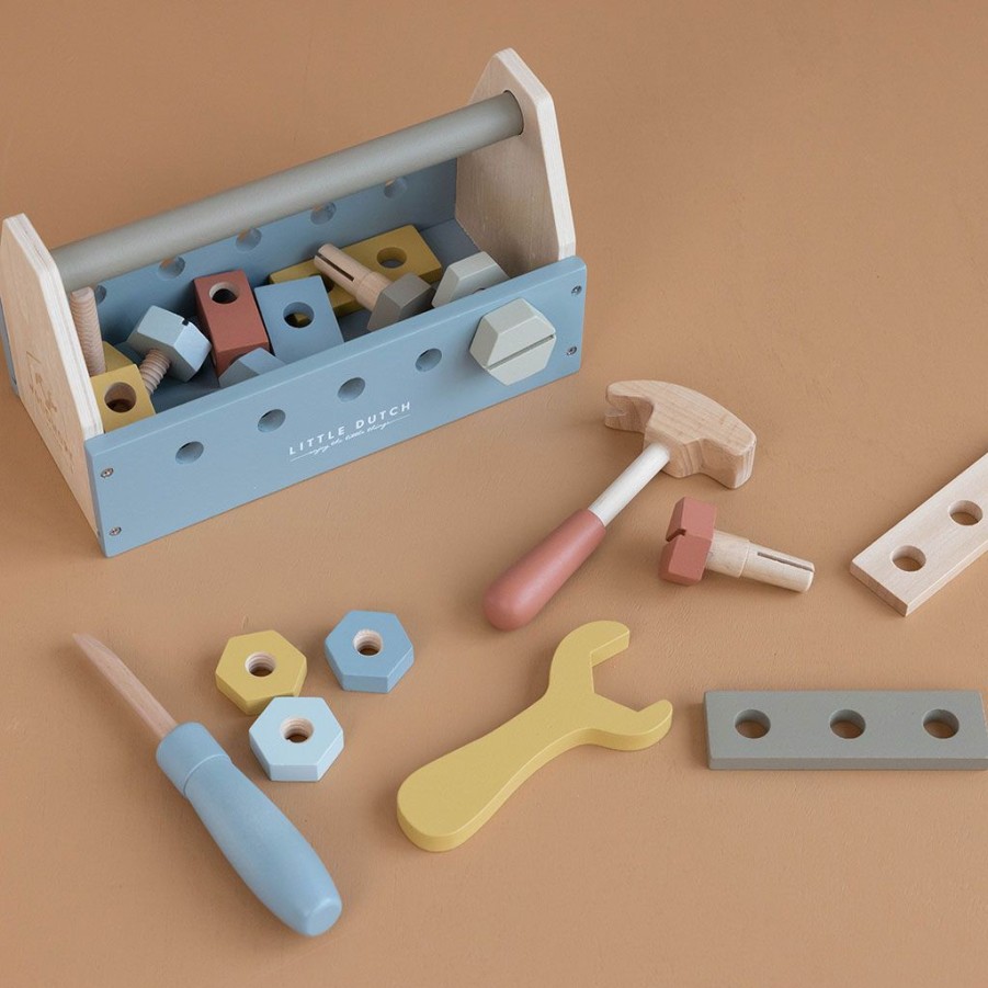 Coin Des Petits Fabrique De Styles | Jouet En Bois Pour Enfant Boite A Outils