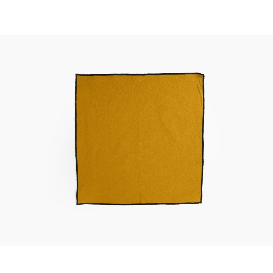 Textiles Fabrique De Styles Serviettes De Table | Serviette De Table 42X42Cm Hono Curry