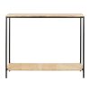 Meubles Fabrique De Styles Consoles | Console En Manguier Et Fer Noir 100X35Xh80Cm - Maderia