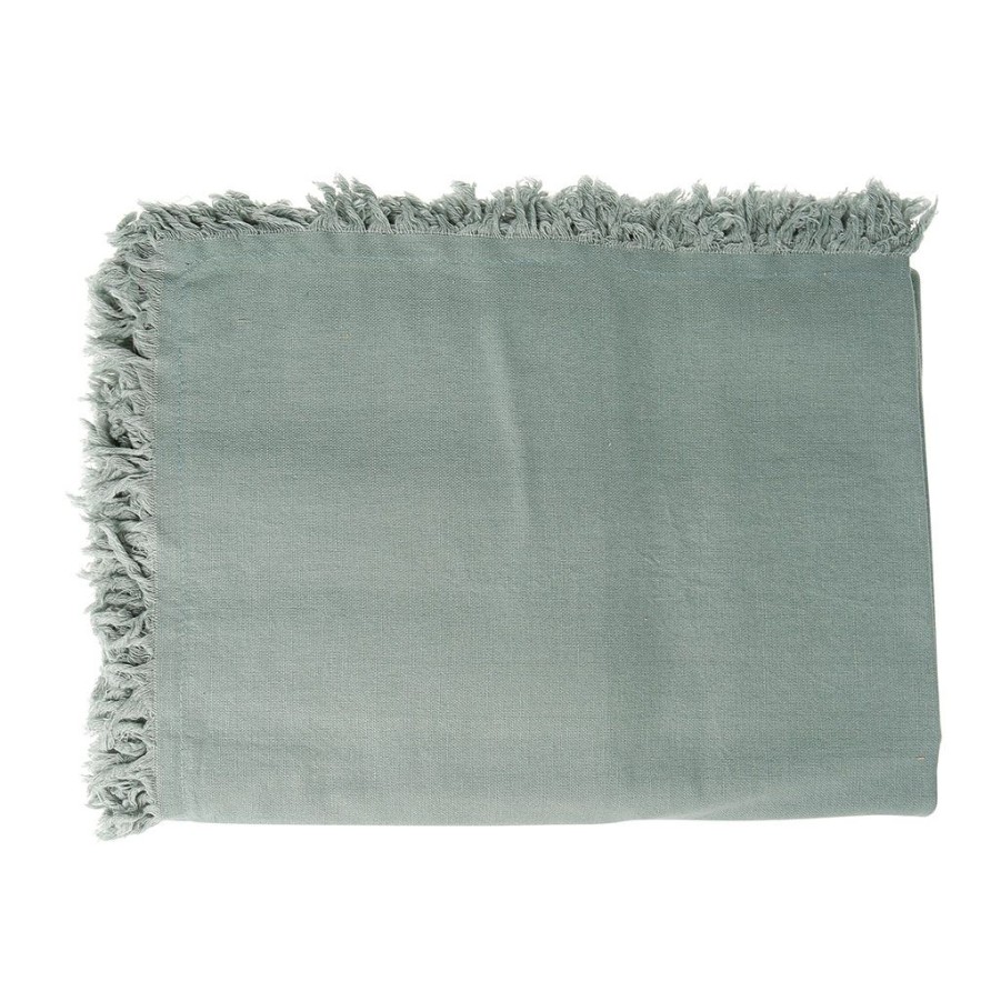 Textiles Fabrique De Styles Nappes | Nappe Nalia Vert D'Eau 320X160M