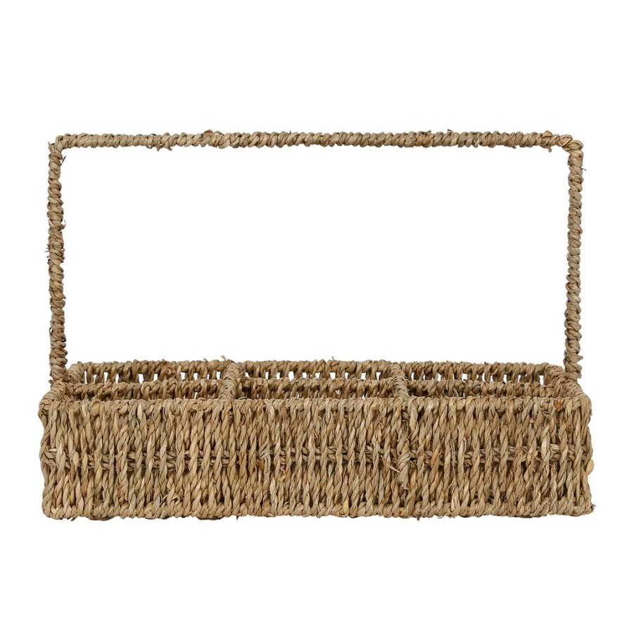 Arts De La Table Fabrique De Styles Petits Rangements | Porte 6 Gobelets Borneo En Jonc De Mer Naturel - Borneo