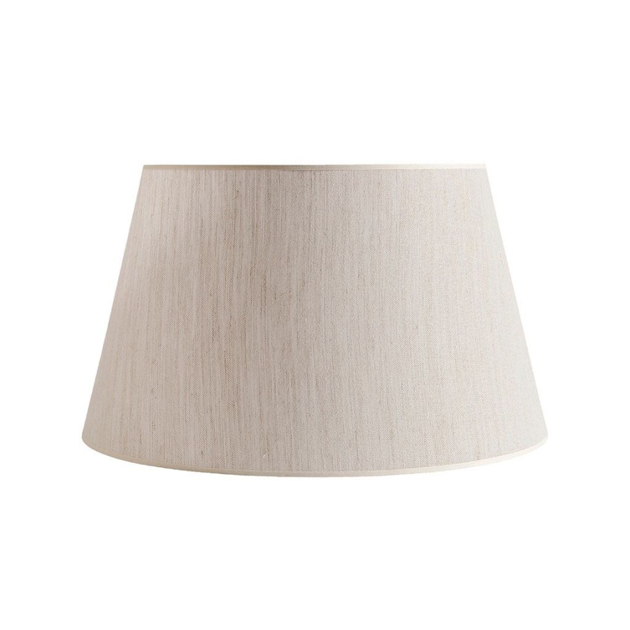 Luminaires Fabrique De Styles | Abat-Jour En Lin Et Polyester D34Cm