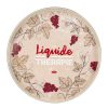 Arts De La Table Fabrique De Styles Plateaux | Plateau Beige Et Rouge 32X4 - Liquide Therapie