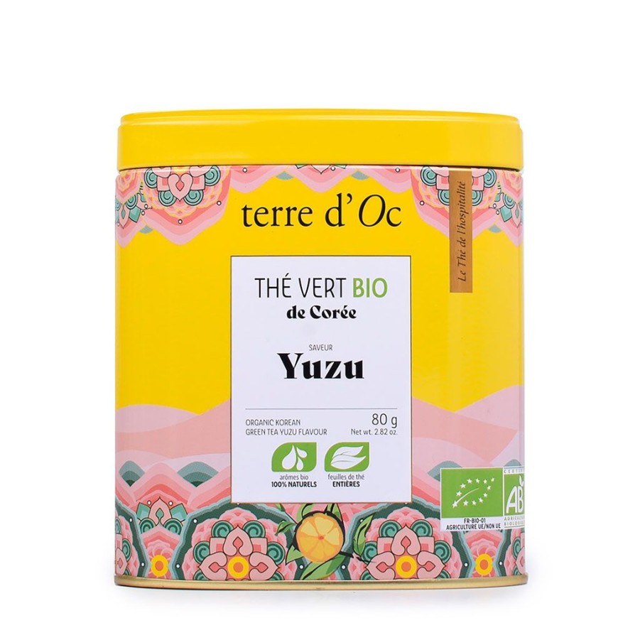 Epicerie Fabrique De Styles Cafes&Thes Et Infusions | The Vert Yuzu De Coree - 80G - Bio