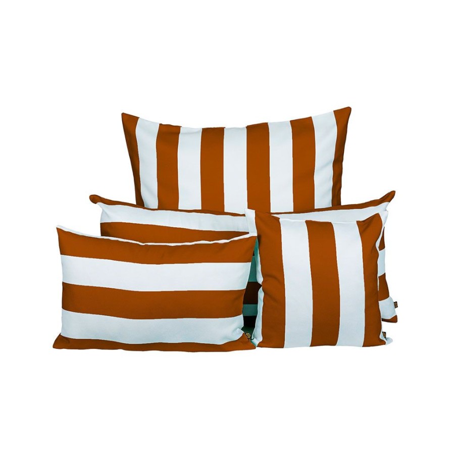 Jardin Fabrique De Styles Textiles Outdoor | Coussin En Polyester Outdoor Cuivre 45X45Cm - Riviera