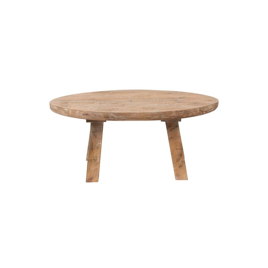 Meubles Fabrique De Styles Table Basses | Table Basse En Bois Naturel De Manguier L72Cm - Le Cap Ouest