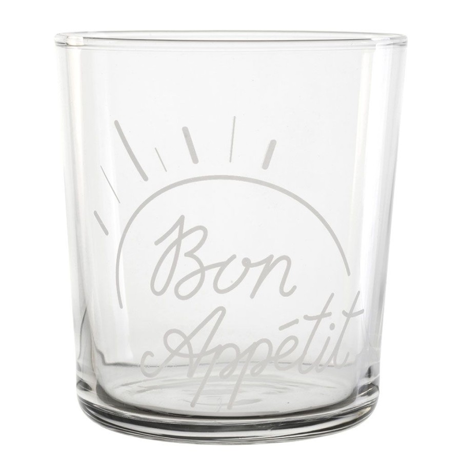 Arts De La Table Fabrique De Styles Verres A Eau Et Gobelets | Gobelet Bon Appetit En Verre Blanc 36Cl - Bodega