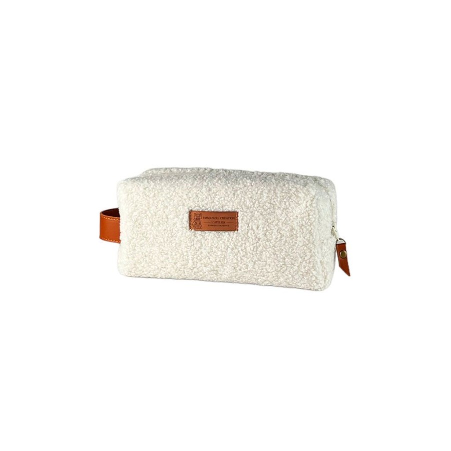 Bien&Etre Fabrique De Styles Accessoires Soins | Trousse Nomade S Bouclette Ecru 24X7Xh11Cm