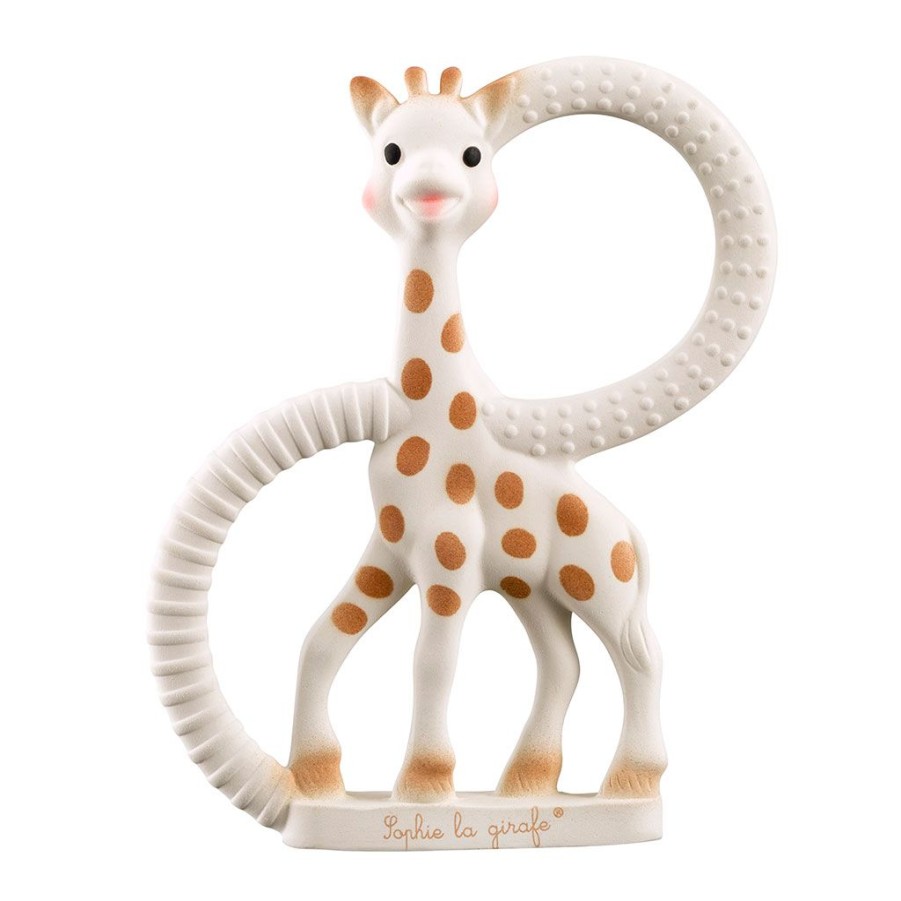 Coin Des Petits Fabrique De Styles | Anneau Dentition So'Pure Souple - Sophie La Girafe