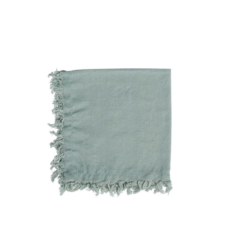 Textiles Fabrique De Styles Serviettes De Table | Serviette X2 Nalia Vert D'Eau