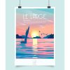 Deco Fabrique De Styles Cadres Deco Et Affiches | Affiche Le Large 42X59.4Cm