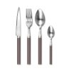 Arts De La Table Fabrique De Styles Menageres | Menagere 24 Pieces En Inox Et Manche Bois De Rose - Cottage