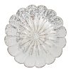 Arts De La Table Fabrique De Styles Plats Et Saladiers | Plat Fleur En Verre Mercure D33Cm - Antik