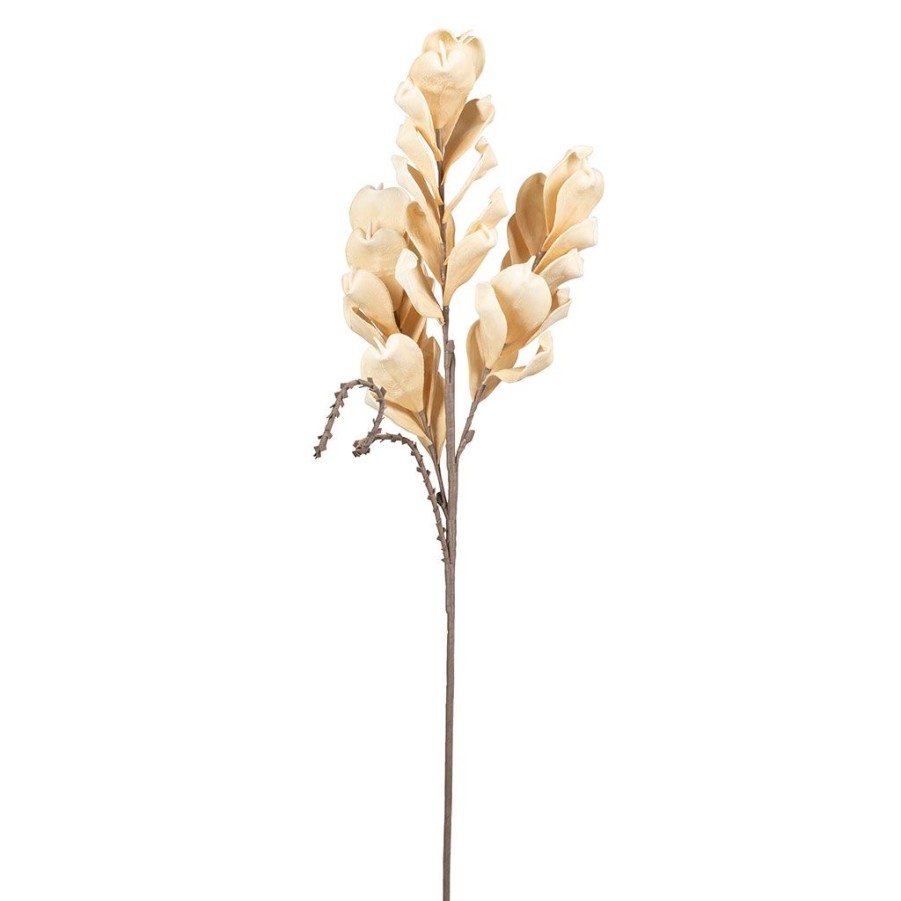 Coin Des Fleurs Fabrique De Styles | Fleur Beige Artificielle H100Cm - Fleur