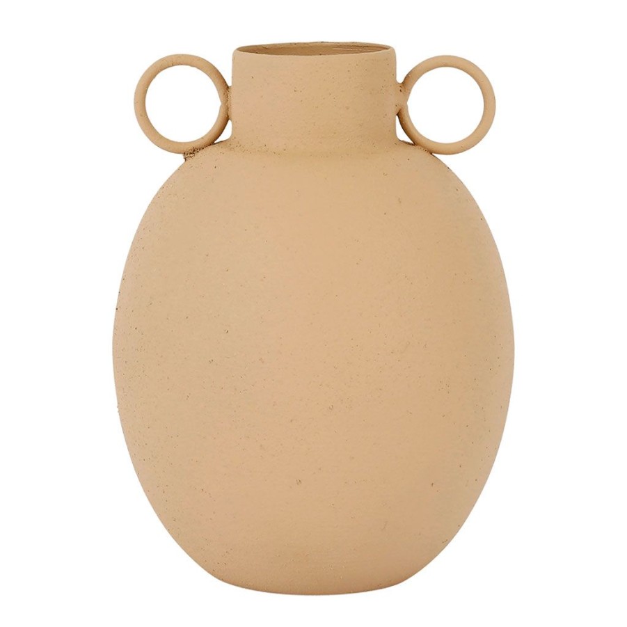 Deco Fabrique De Styles Vases Et Soliflores | Vase Pour Fleur Sechee En Fer Nude - Madeira