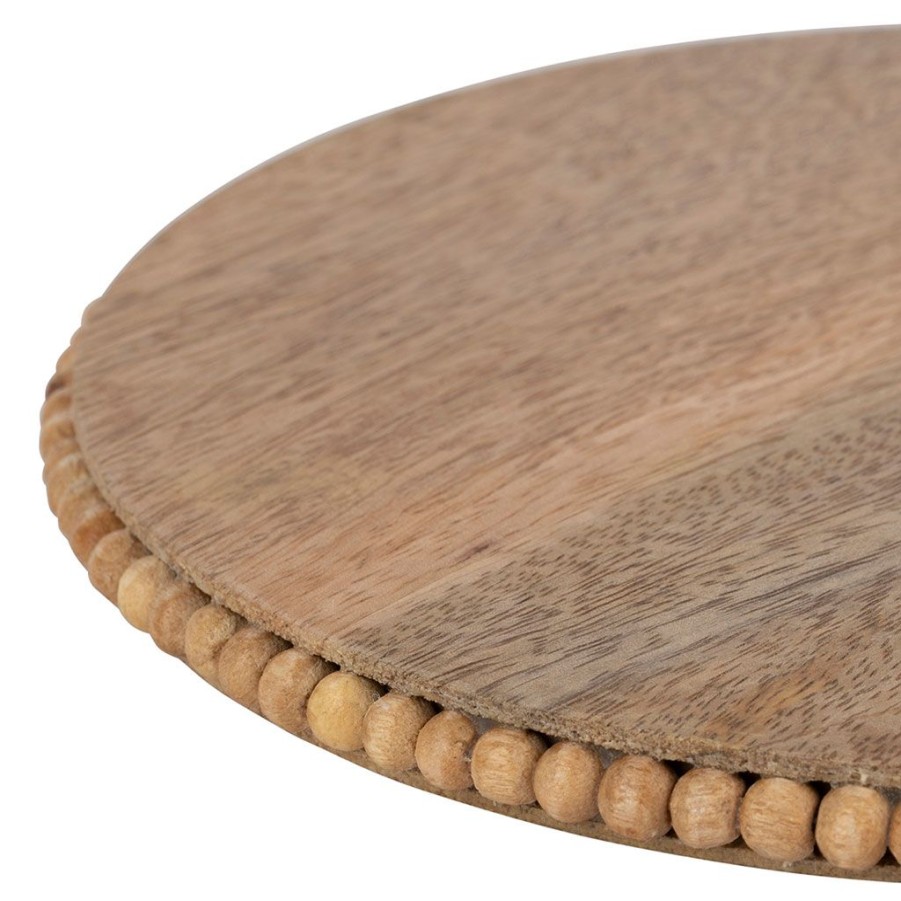 Arts De La Table Fabrique De Styles Accessoires De Table | Dessous De Plat En Manguier Naturel D20Cm - Famille