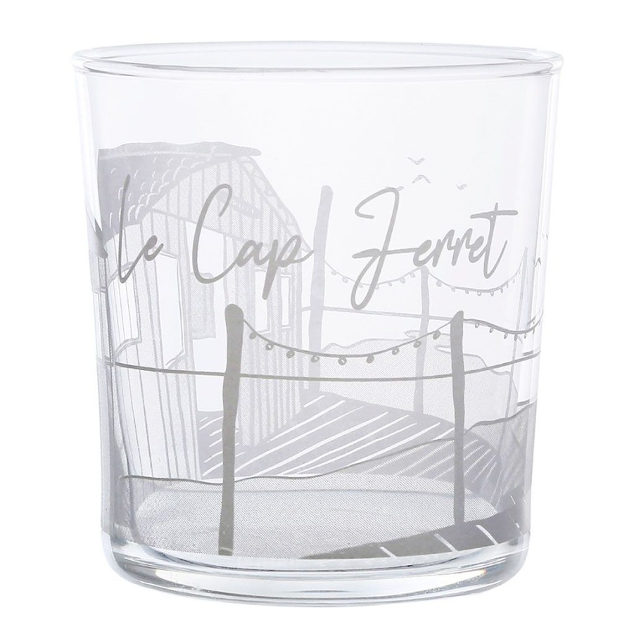 Arts De La Table Fabrique De Styles Verres A Eau Et Gobelets | Gobelet Cap Ferret Bodega Blanc 35.5Cl En Verre