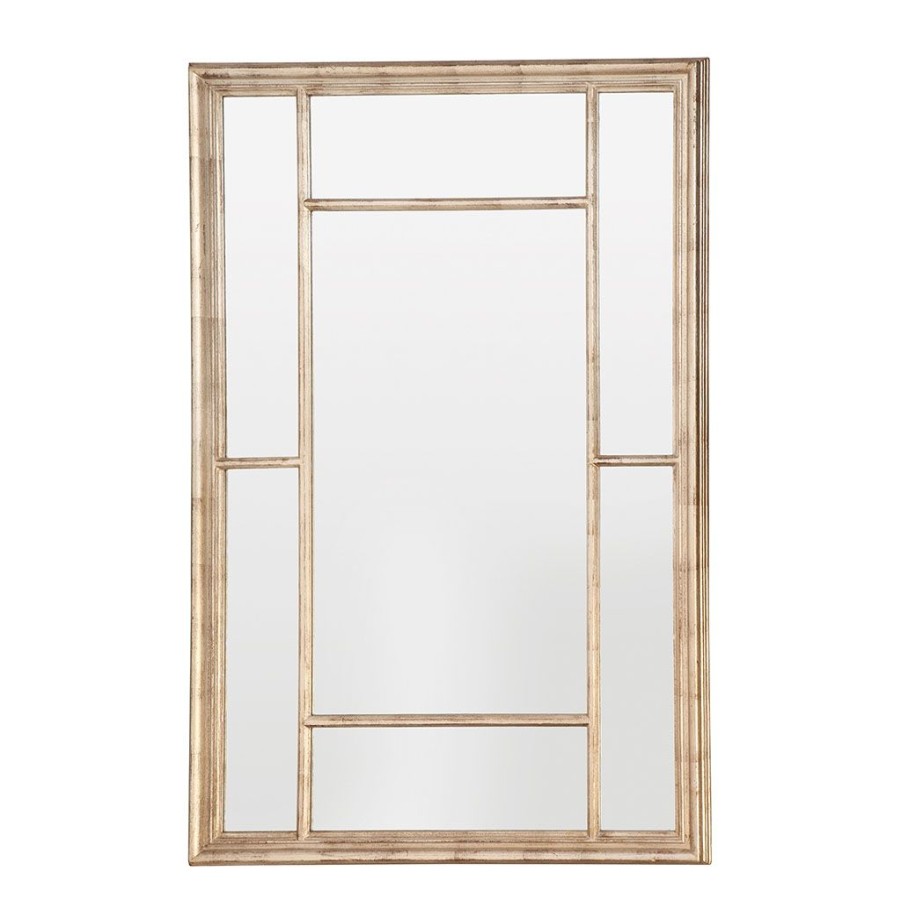 Deco Fabrique De Styles | Miroir Rectangulaire Banquet Dore