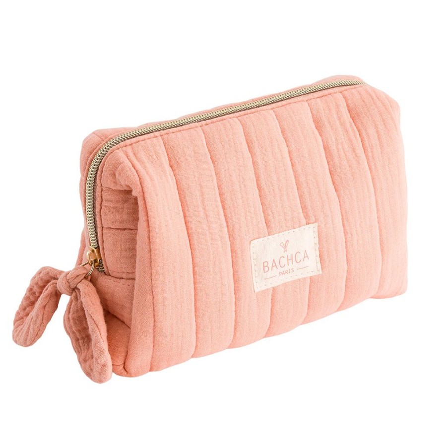 Bien&Etre Fabrique De Styles Accessoires Soins | Trousse Maquillage En Coton Rose