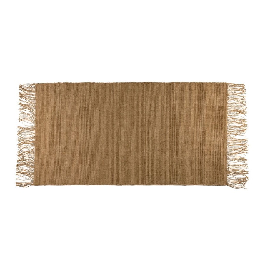 Deco Fabrique De Styles | Tapis A Frange En Jute Naturel 140X70Cm - Palmea