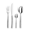 Arts De La Table Fabrique De Styles Menageres | Menagere 24 Pieces En Acier Argent - Havane Jungle