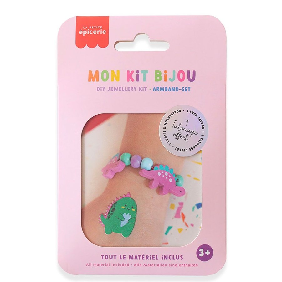 Accessoires Et Loisirs Fabrique De Styles | Mon Kit Bijou Enfant - Bracelet Dinosaures