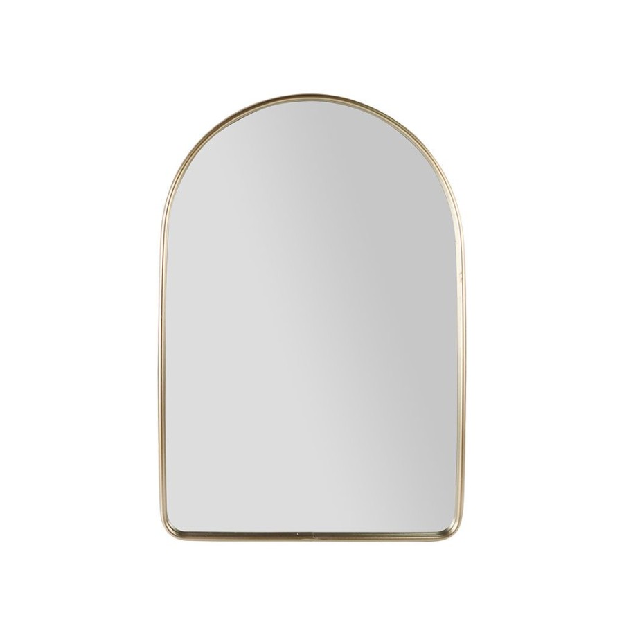 Deco Fabrique De Styles | Miroir En Fer Dore 50X33Cm - Ilena