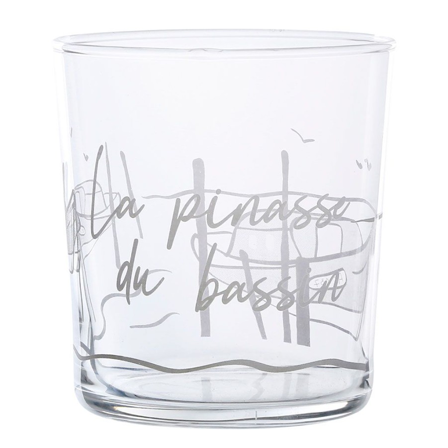 Arts De La Table Fabrique De Styles Verres A Eau Et Gobelets | Gobelet Pinasse Bassin Bodega Blanc 35.5Cl En Verre