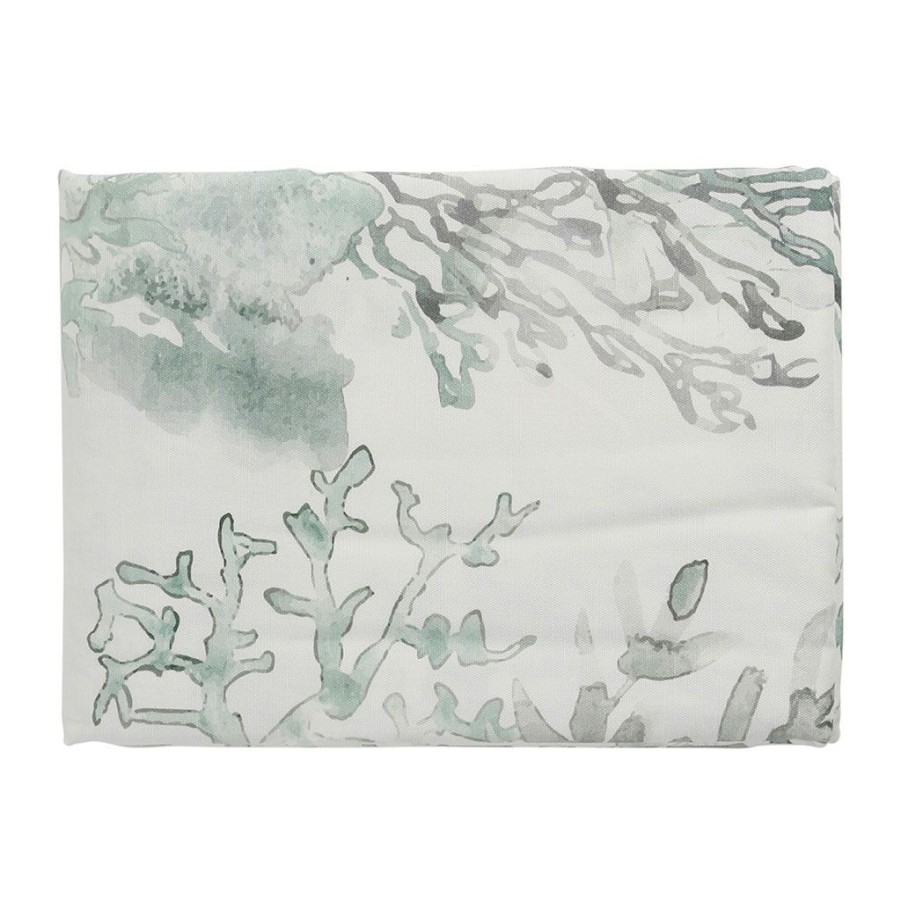 Textiles Fabrique De Styles Nappes | Nappe Coral Vert-De-Gris 200G-260X160Cm Coton