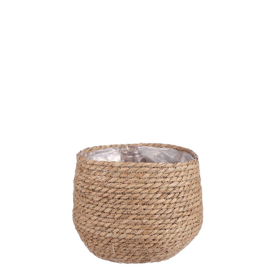 Deco Fabrique De Styles Cache&Pots Et Supports | Cache-Pot Naturel H19Cm - Jorck