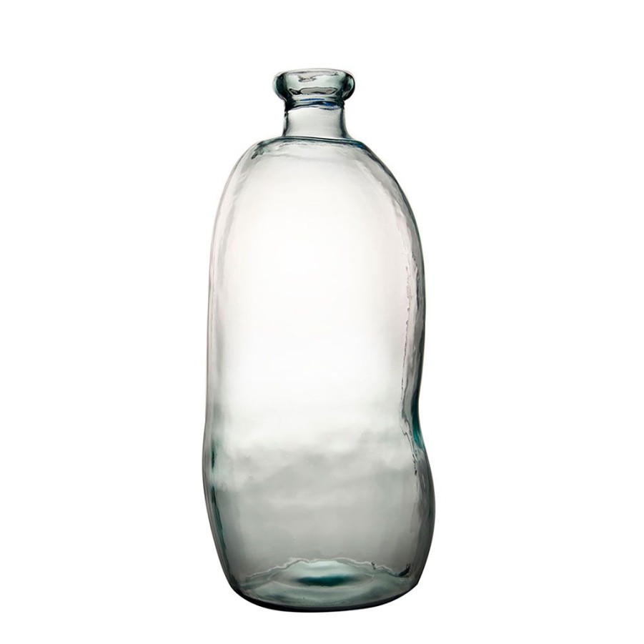 Deco Fabrique De Styles Vases Et Soliflores | Vase En Verre Transparent D34Xh73Cm - Simplicity