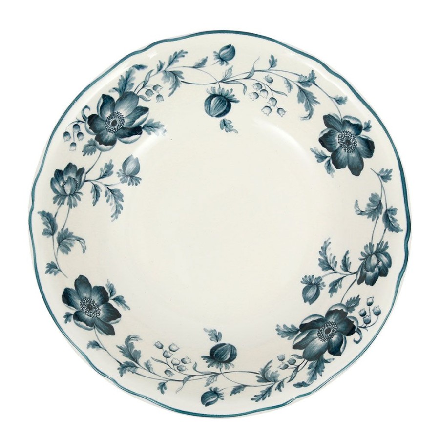 Arts De La Table Fabrique De Styles Plats Et Saladiers | Saladier En Faience Bleu D23Cm - Margaux