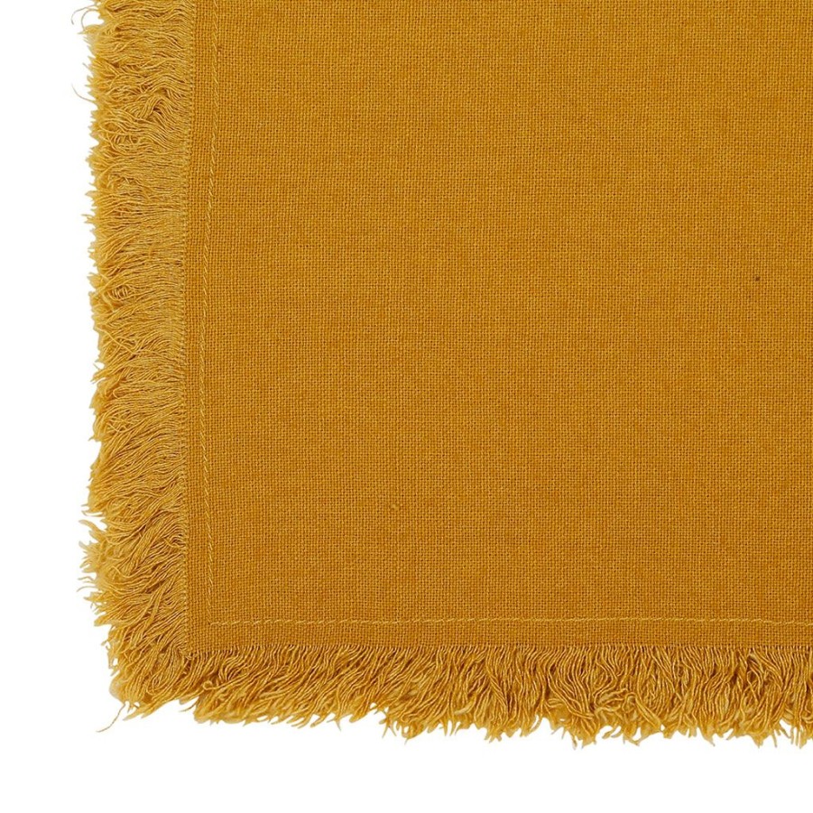 Textiles Fabrique De Styles Serviettes De Table | Serviette X2 Nalia Cumin 35X35Cm En Coton