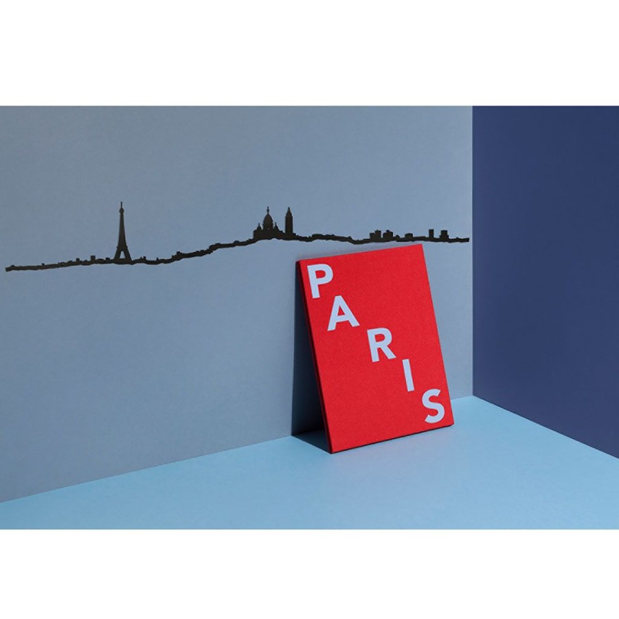 Deco Fabrique De Styles Deco A Suspendre Et Adhesive | Decoration Murale Ligne Paris 50Cm