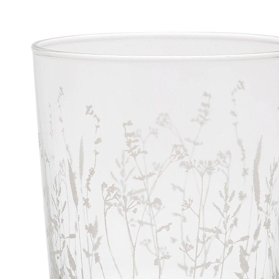 Arts De La Table Fabrique De Styles Verres A Eau Et Gobelets | Gobelet En Verre Champetre Blanc - Bodega