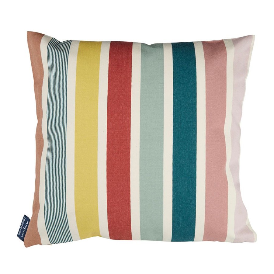 Jardin Fabrique De Styles Textiles Outdoor | Coussin Arc En Ciel 40X40Cm En Coton