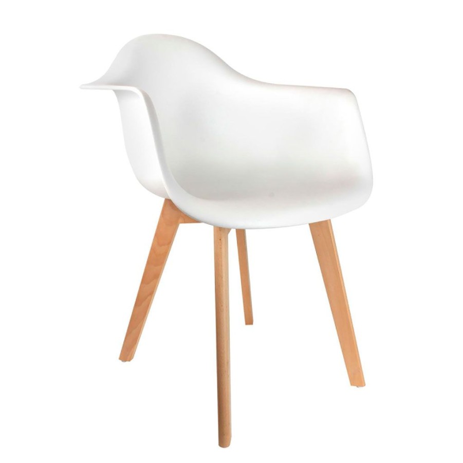 Meubles Fabrique De Styles Fauteuils | Fauteuil Scandinave Blanc