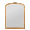 Deco Fabrique De Styles | Miroir Arrondie Dore 81X107Cm - Sonate