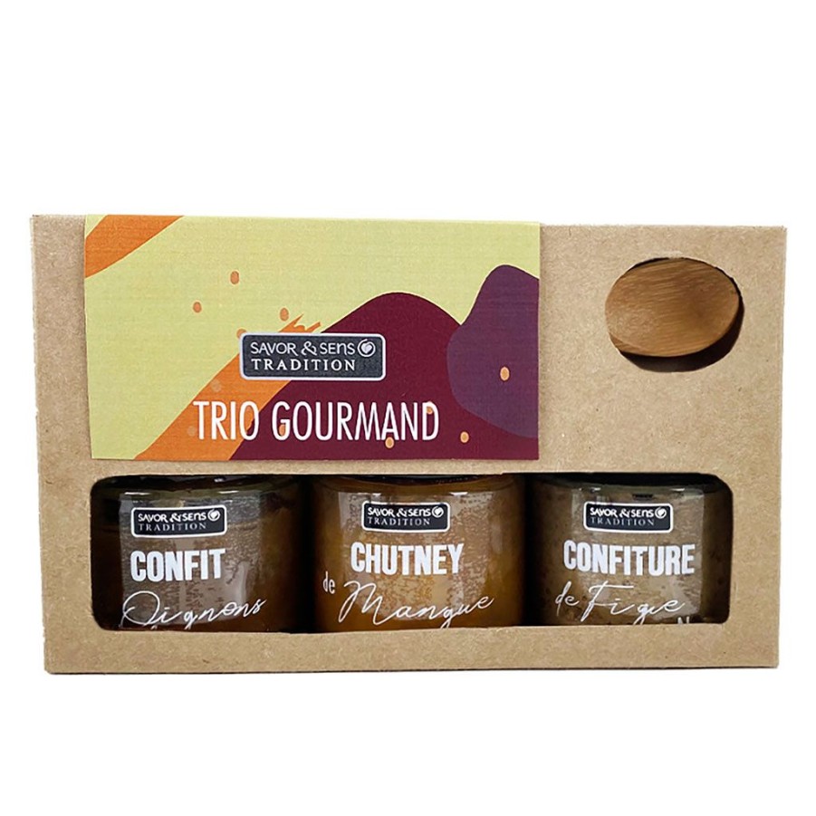 Epicerie Fabrique De Styles Conserverie | Coffret Trio Gourmand Confits Special Foie Gras