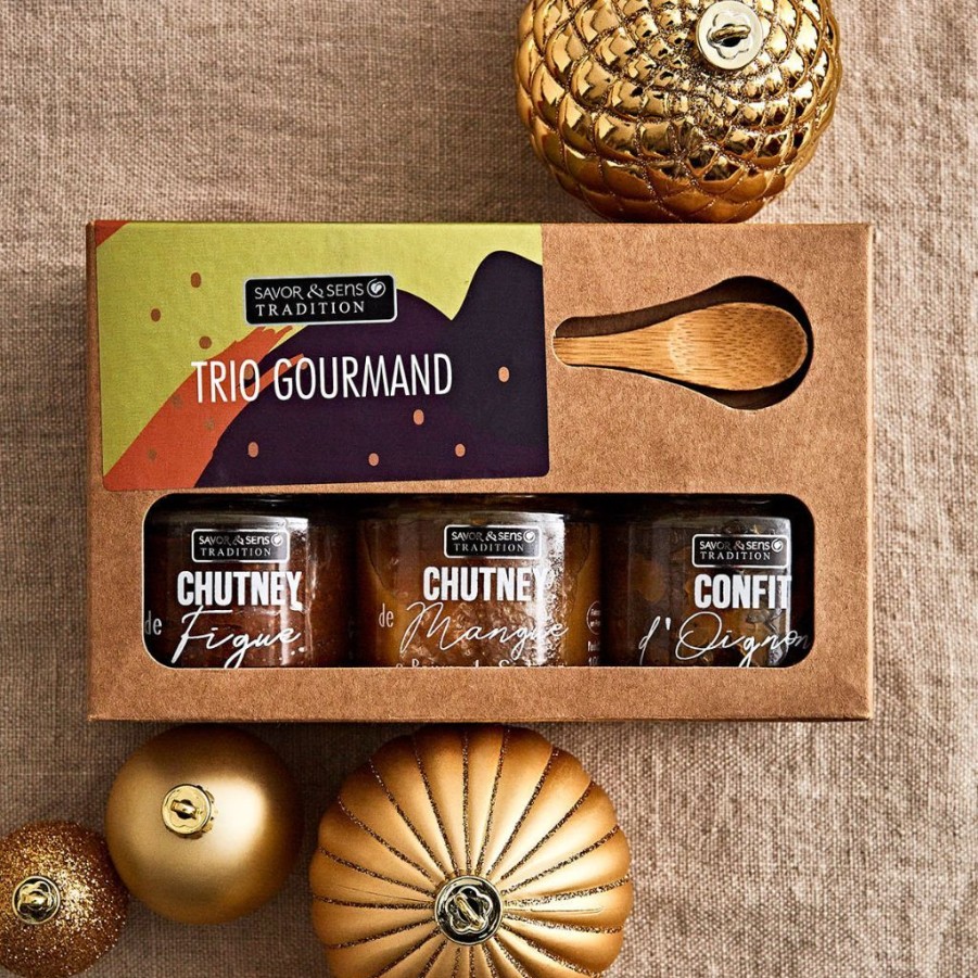 Epicerie Fabrique De Styles Conserverie | Coffret Trio Gourmand Confits Special Foie Gras