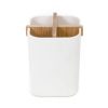 Droguerie Fabrique De Styles Rangements Salle De Bain | Organiseur Ecologik 4 Compartiments 8X8Xh7Cm En Bambou Naturel